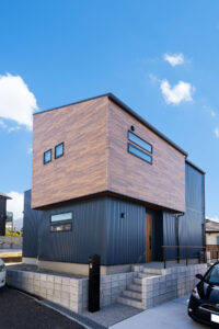 同線＋配置+寸法＝使い勝手　モダン住宅