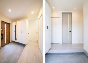 WH+BKシンプルモダン住宅