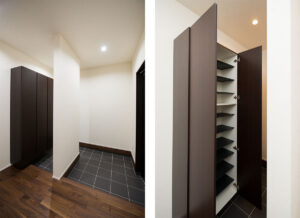 くつろぎを感じるシックモダン住宅