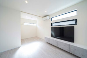 WH+BKシンプルモダン住宅