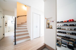 同線＋配置+寸法＝使い勝手　モダン住宅