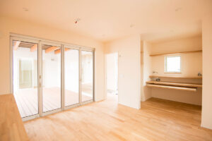 外と中との一体感を創り出す中庭住宅