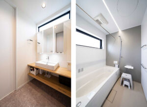 大屋根とフレームの融合。ラグジュアリーモダン住宅