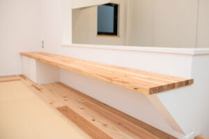 木の薫るガレージ住宅