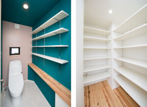 木の薫るガレージ住宅