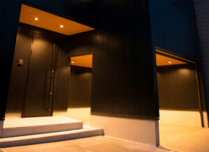 木の薫るガレージ住宅