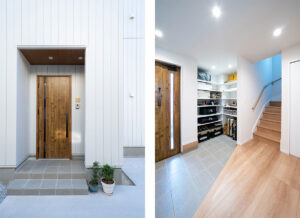 白の箱に空と光を閉じ込めた都市型コートハウス